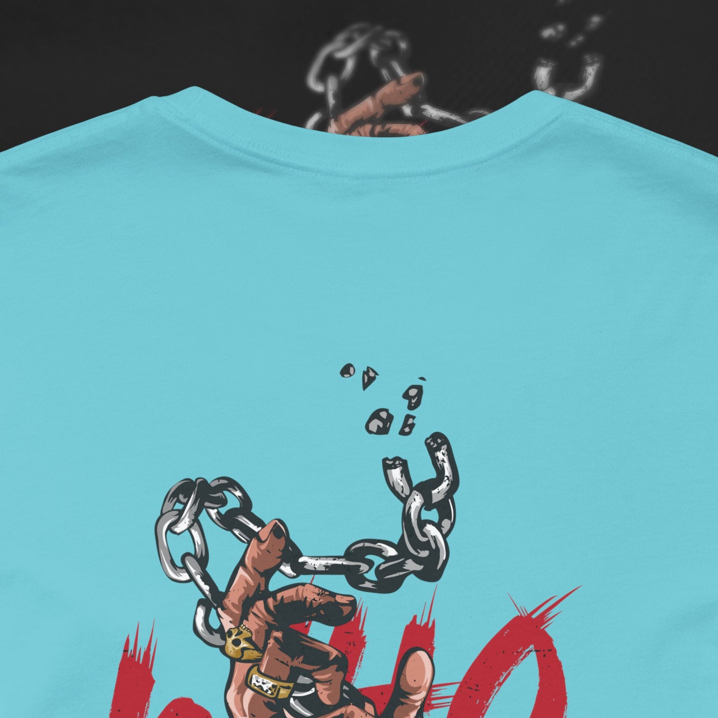 Who Cares - Turquoise - T-Shirt