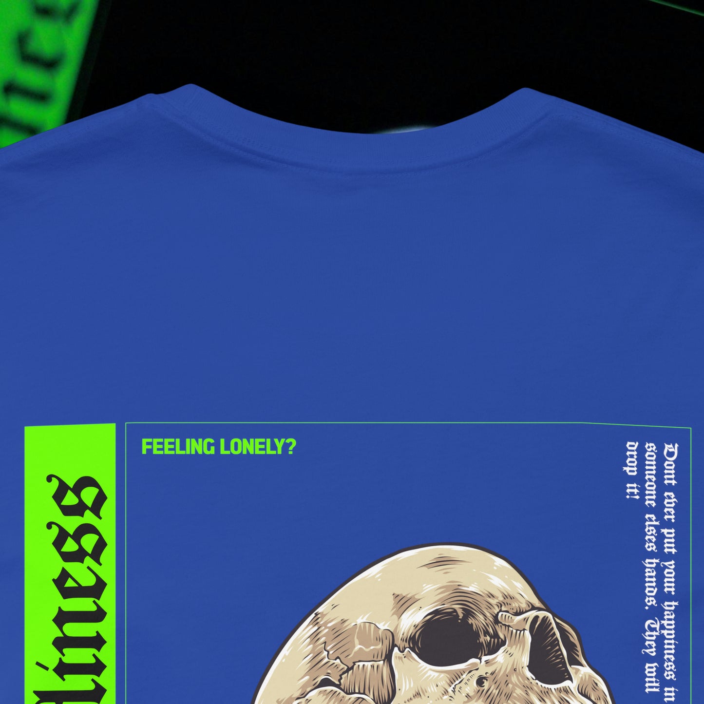 Loneliness - Blue - T-Shirt