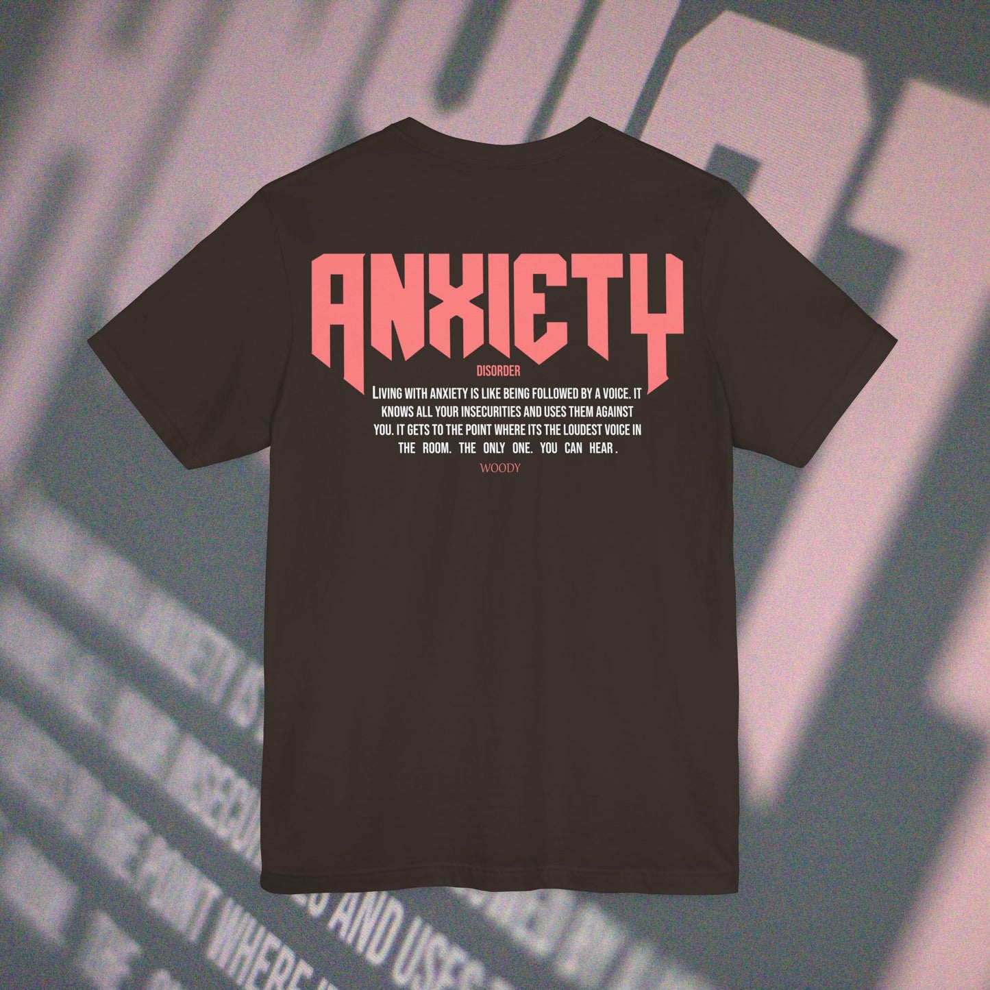 Anxiety - Brown - T-Shirt