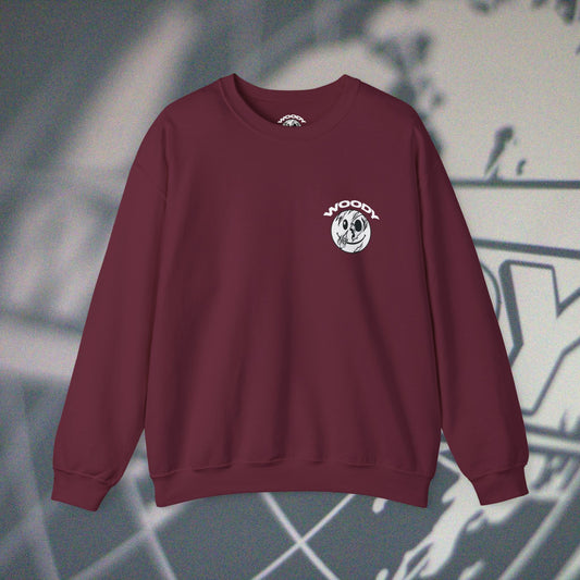 Woody Worldwide - Maroon - Crewneck