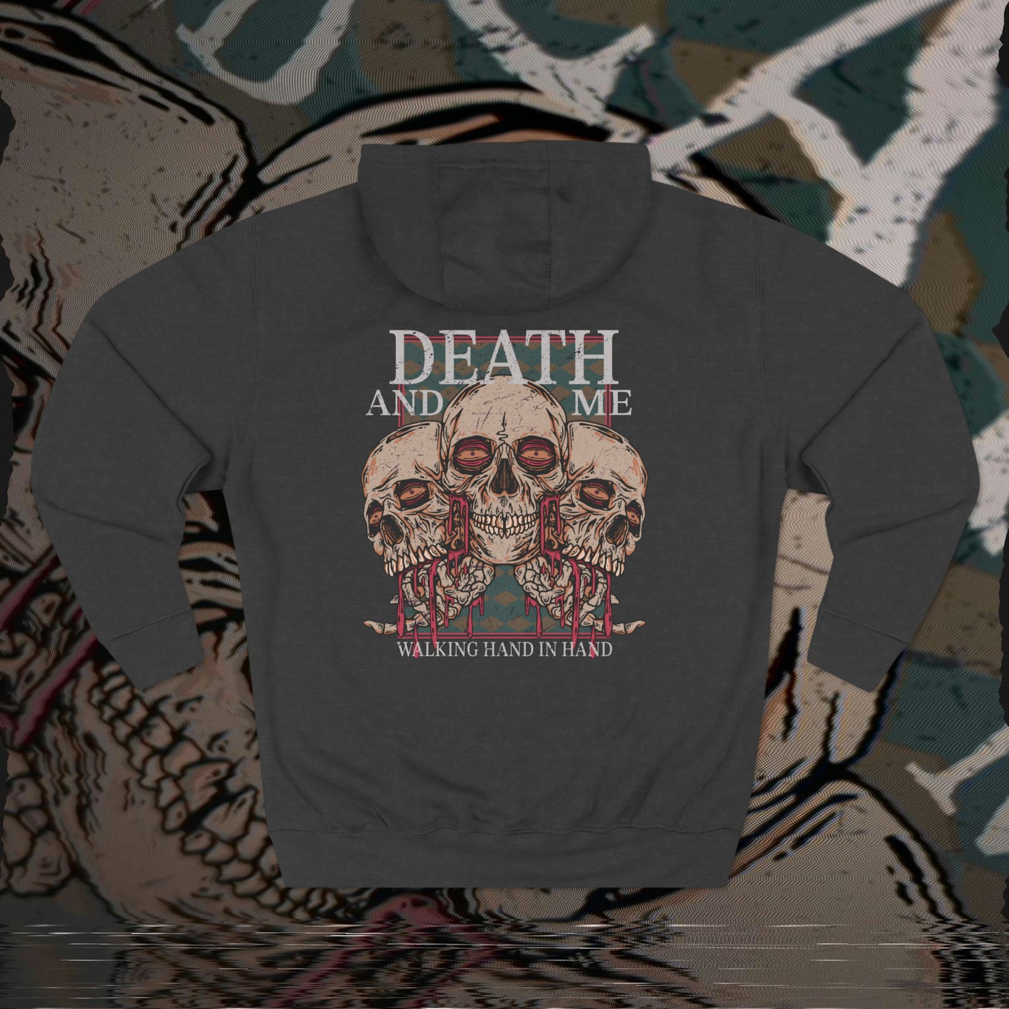 Embrace of Eternity - Charcoal Heather - Hoodie