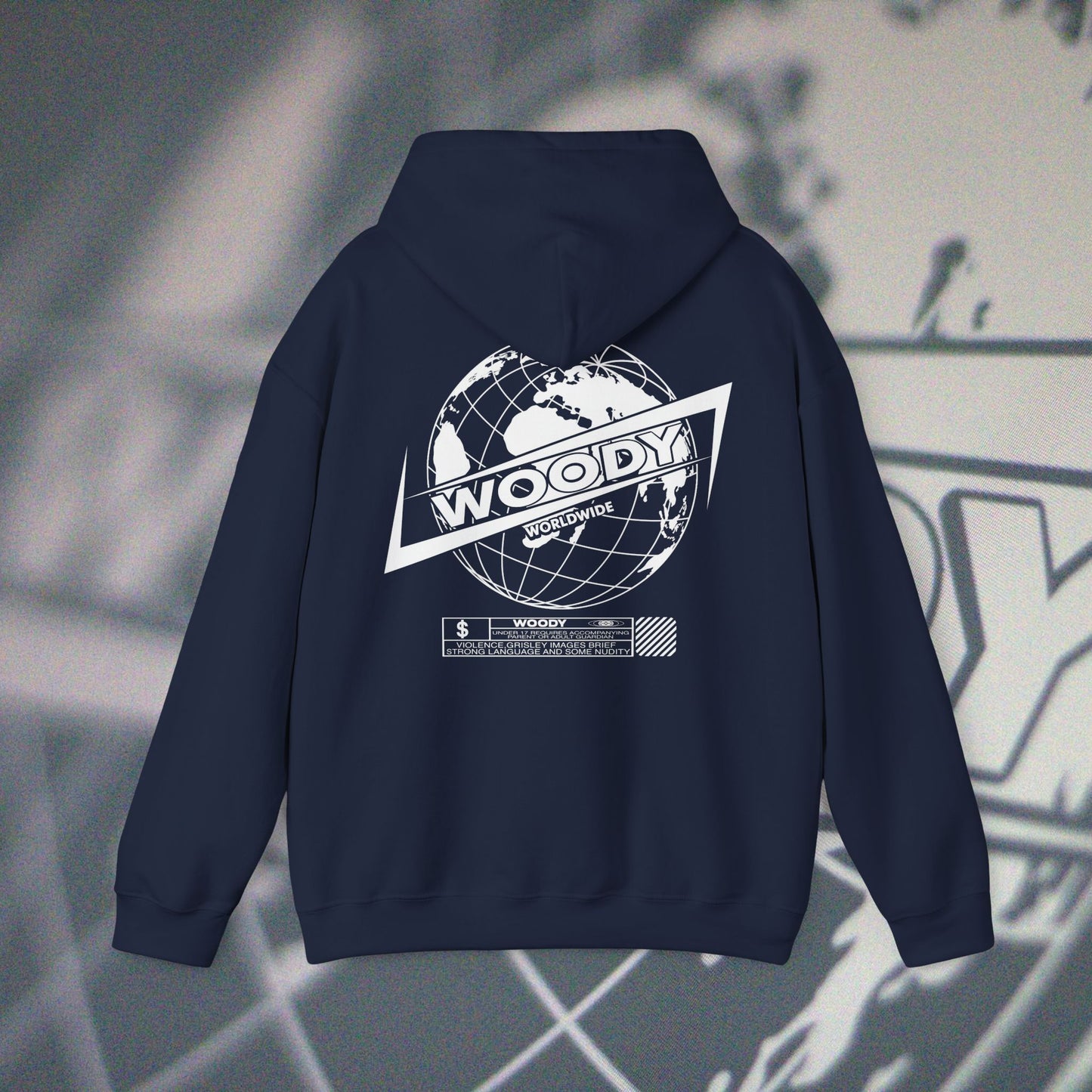 Woody Worldwide - Navy - Hoodie