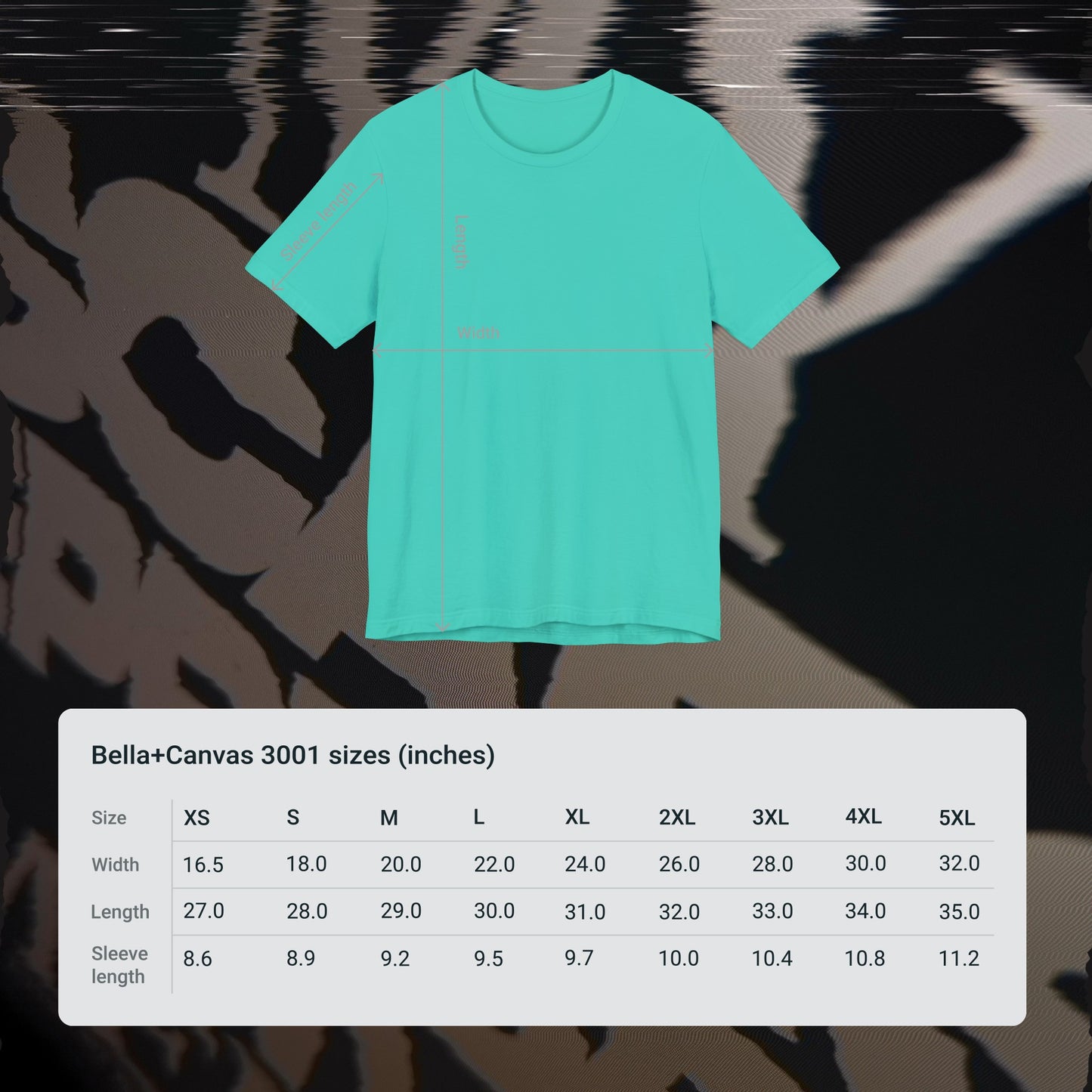 My Scars Represent My Mercy - Teal - T-shirt