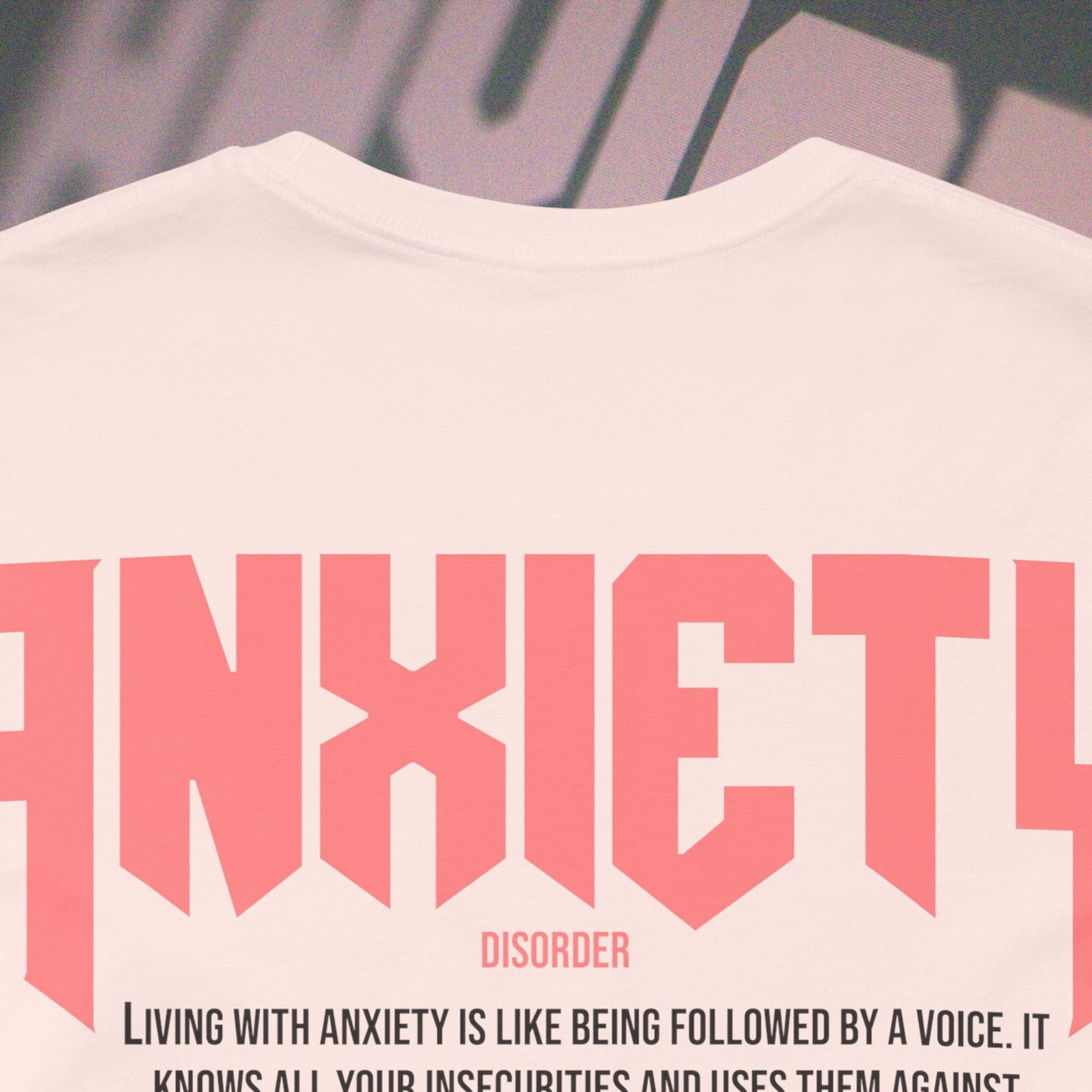 Anxiety - Light Pink - T-Shirt