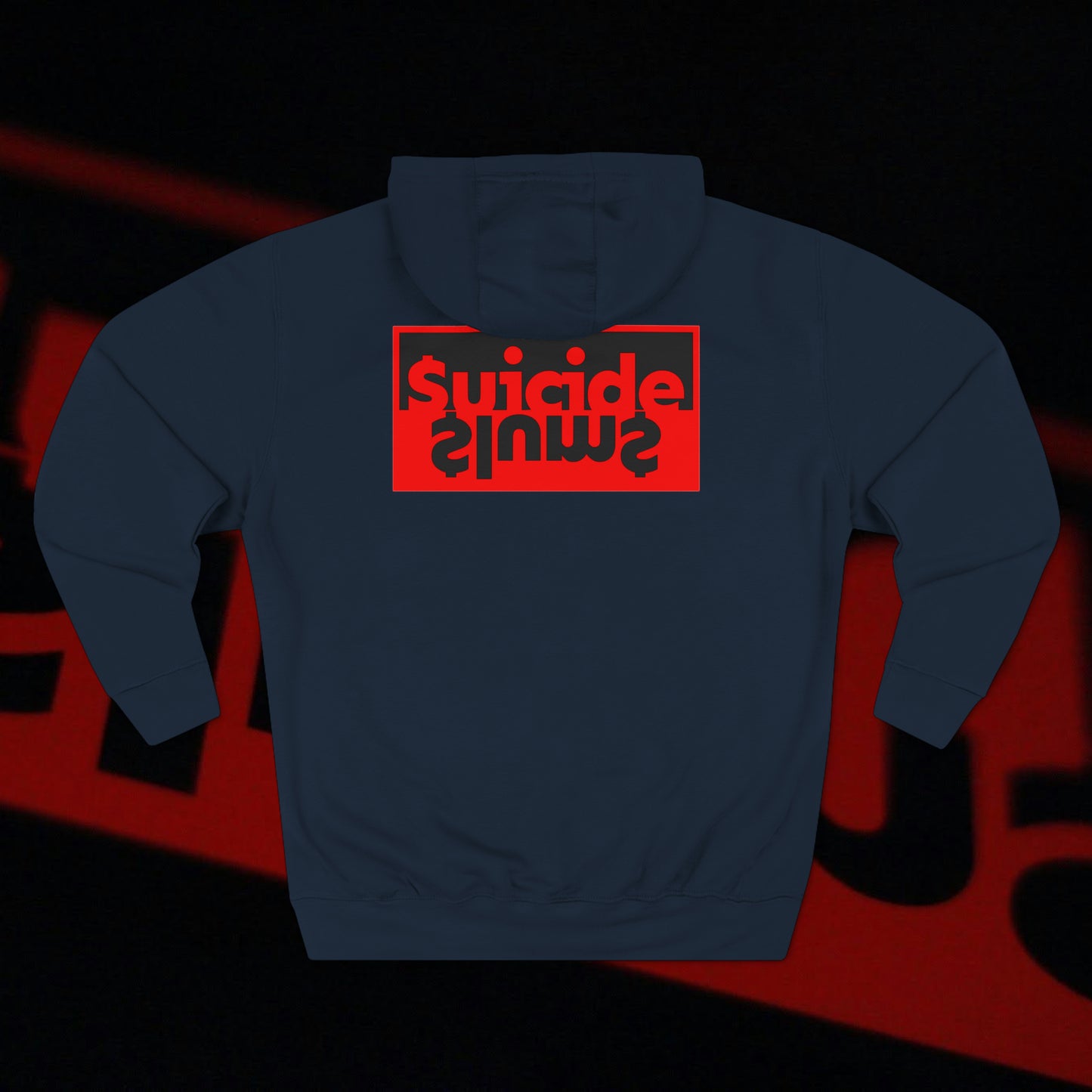 $uicide $lum$ - Navy - Hoodie
