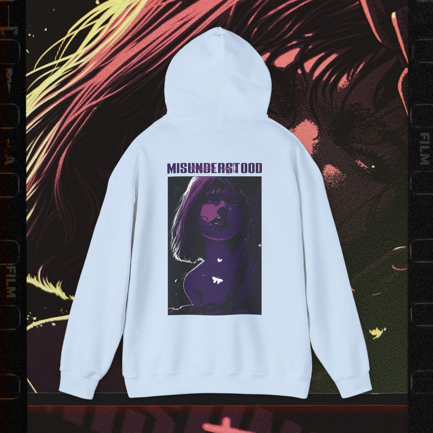 Fallen and Misunderstood - Light Blue - Hoodie