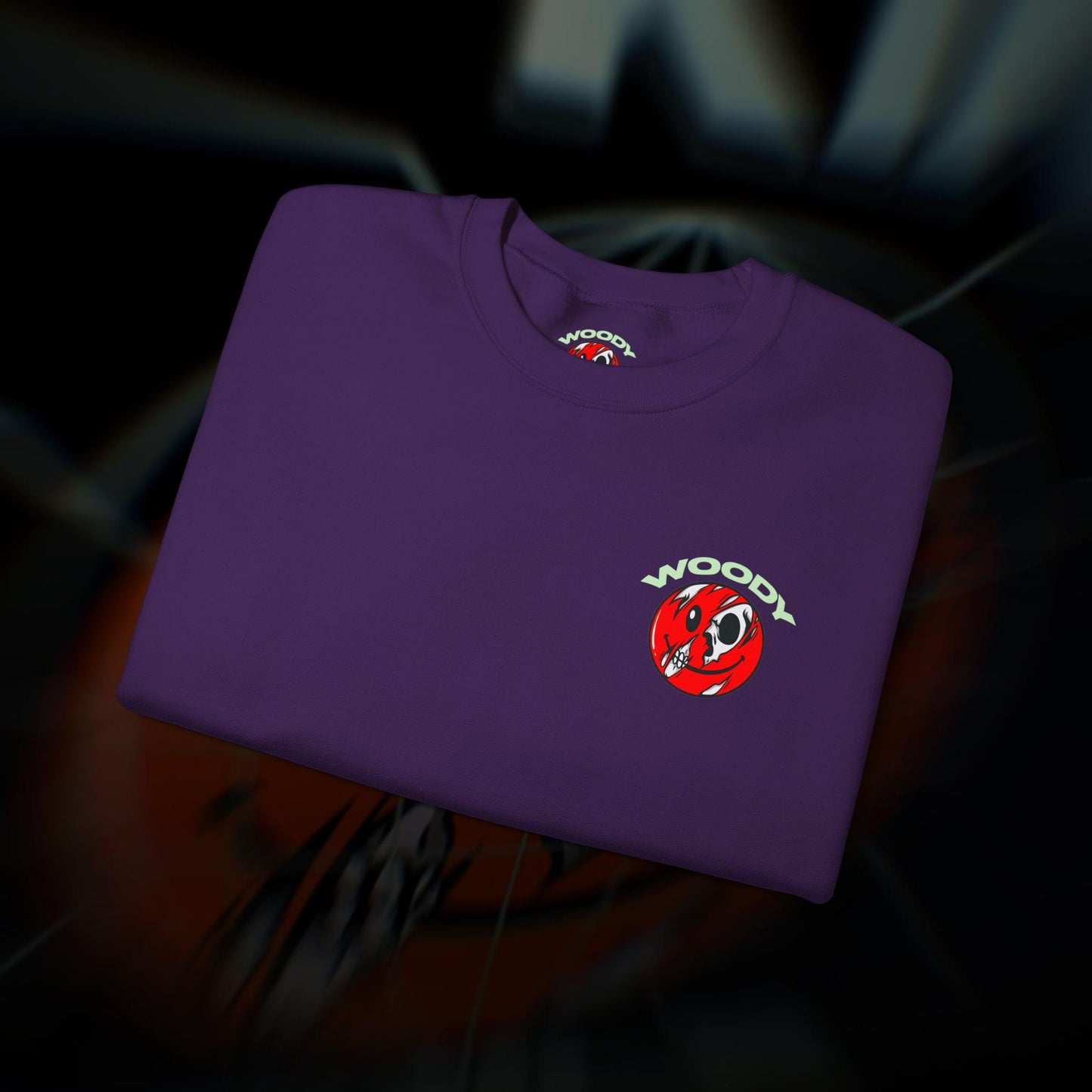 F**KING SMILE - Purple - Crewneck