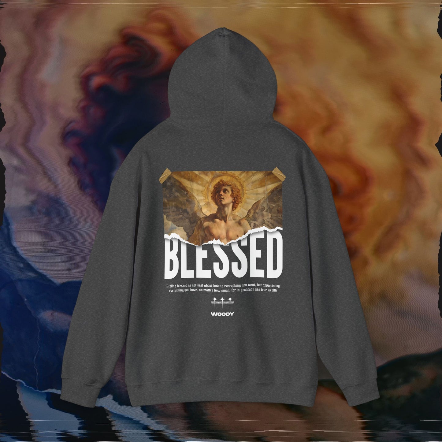 Blessed - Dark Heather - Hoodie