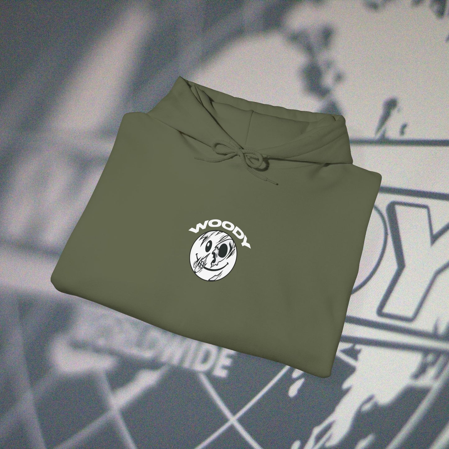 Woody Worldwide - Military Green - Hoodie
