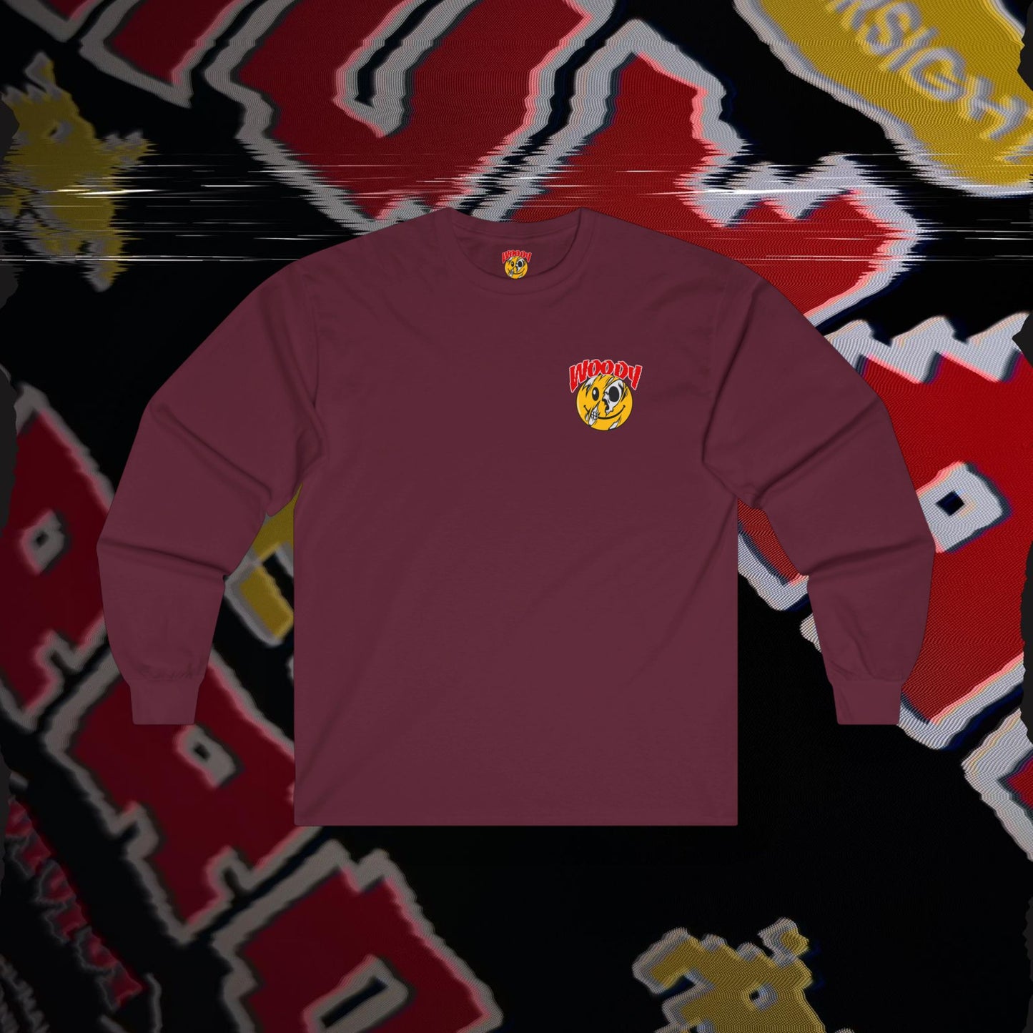 Human Error - Maroon - Long Sleeve