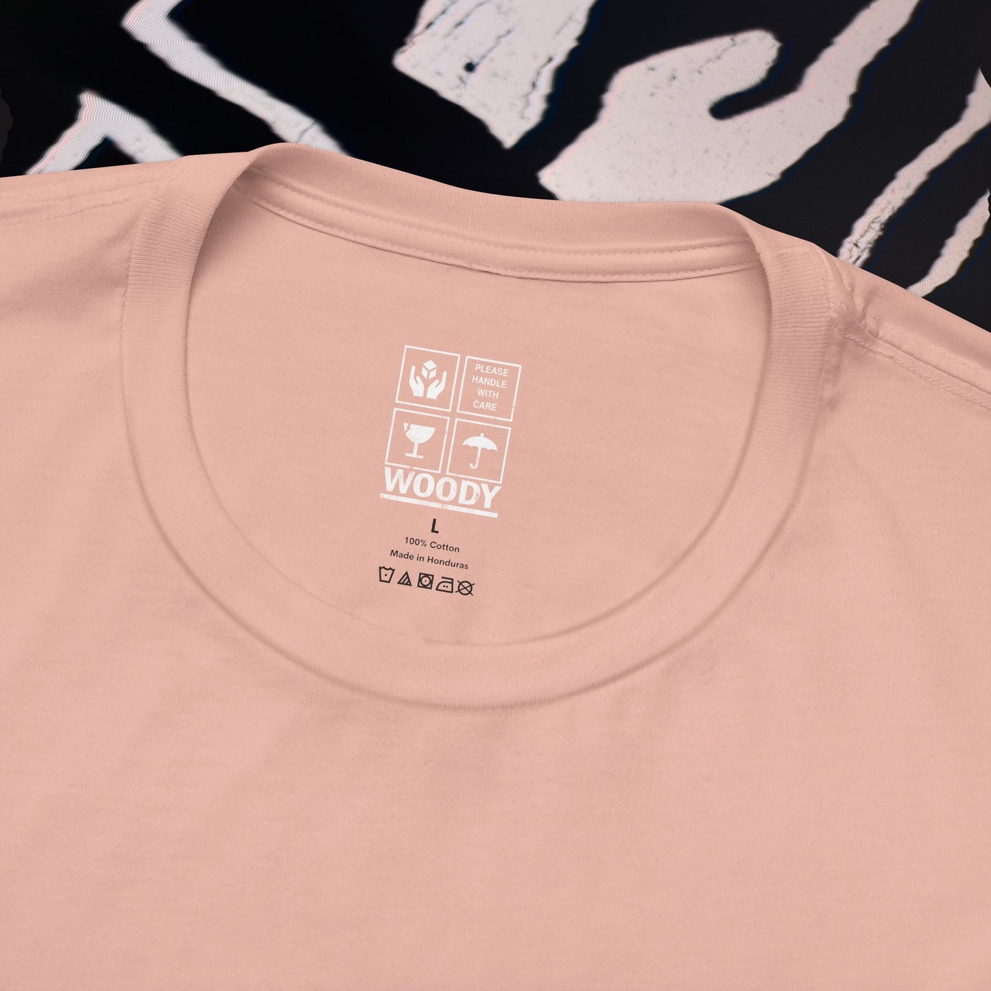 Fragile - Peach - T-Shirt