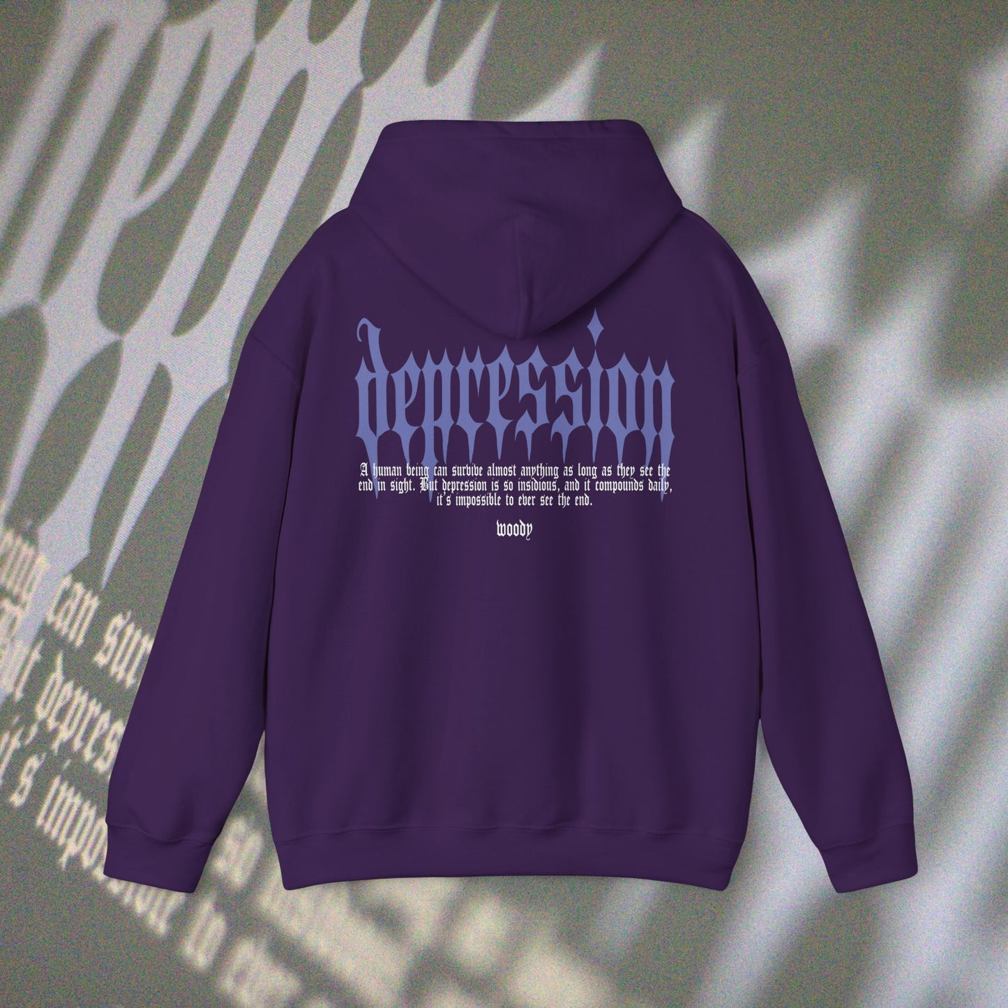 Depression - Purple - Hoodie