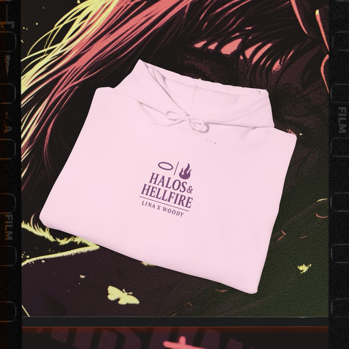 Fallen and Misunderstood - Light Pink - Hoodie
