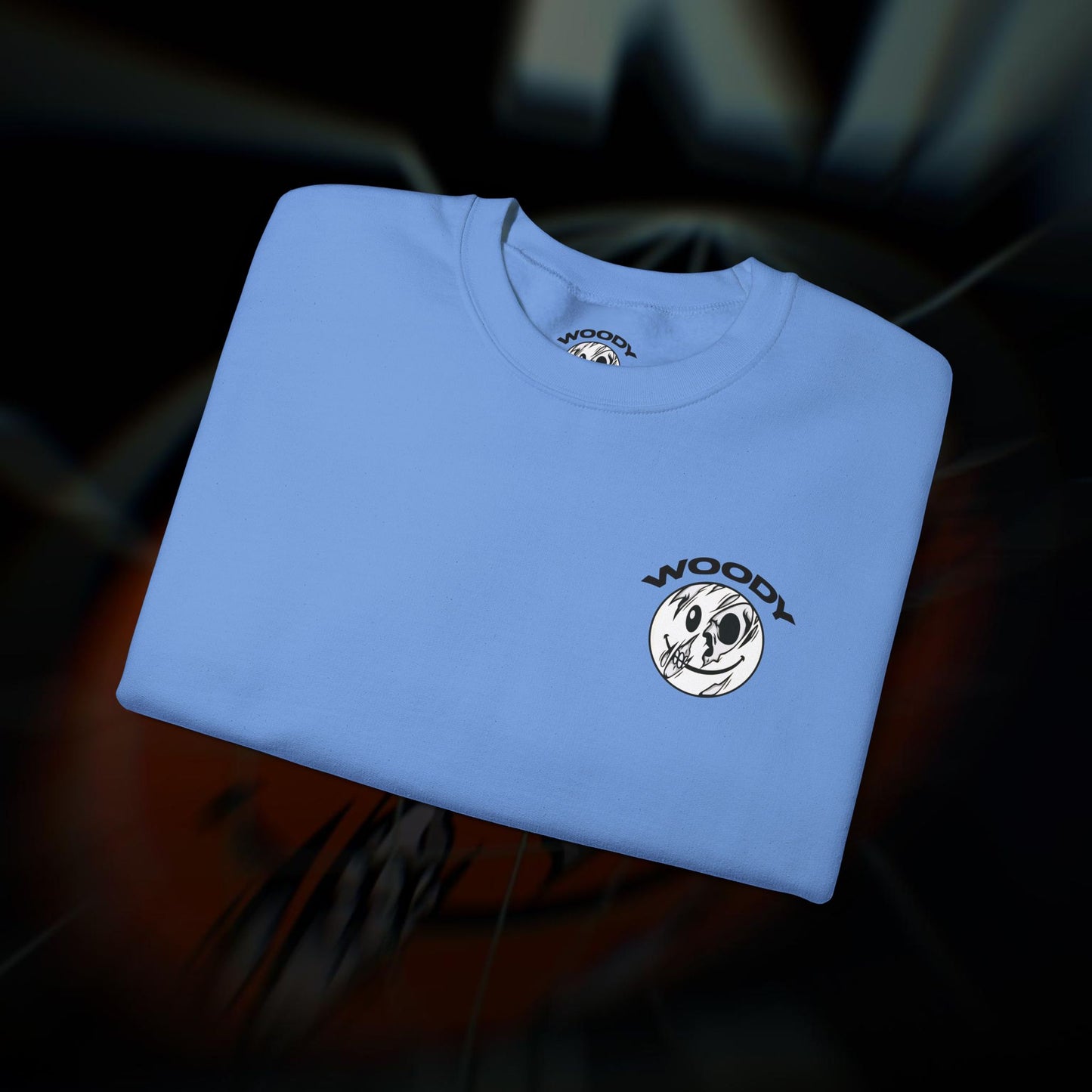 F**KING SMILE - Carolina Blue - Crewneck