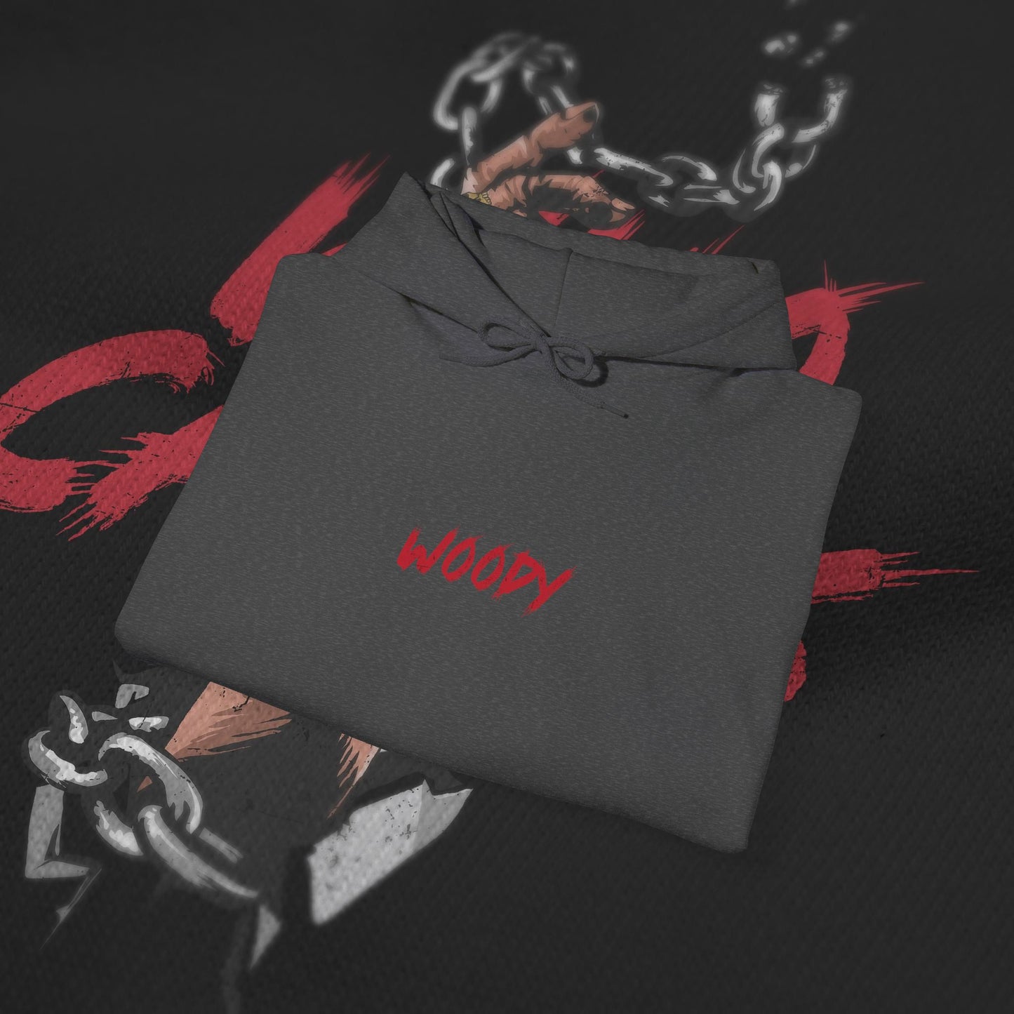 Who Cares - Dark Heather - Hoodie