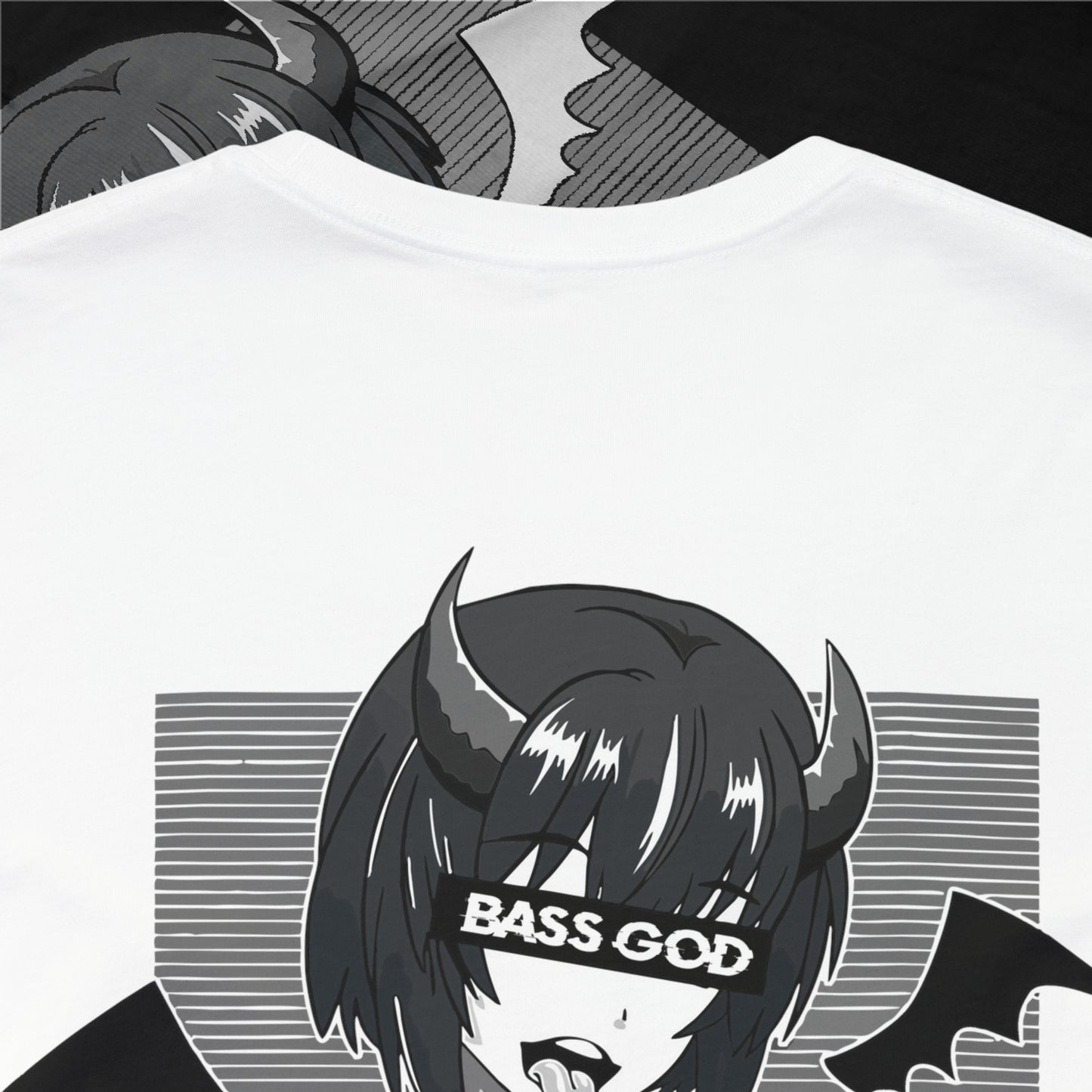 Bass God - White - Unisex Jersey Short Sleeve Tee