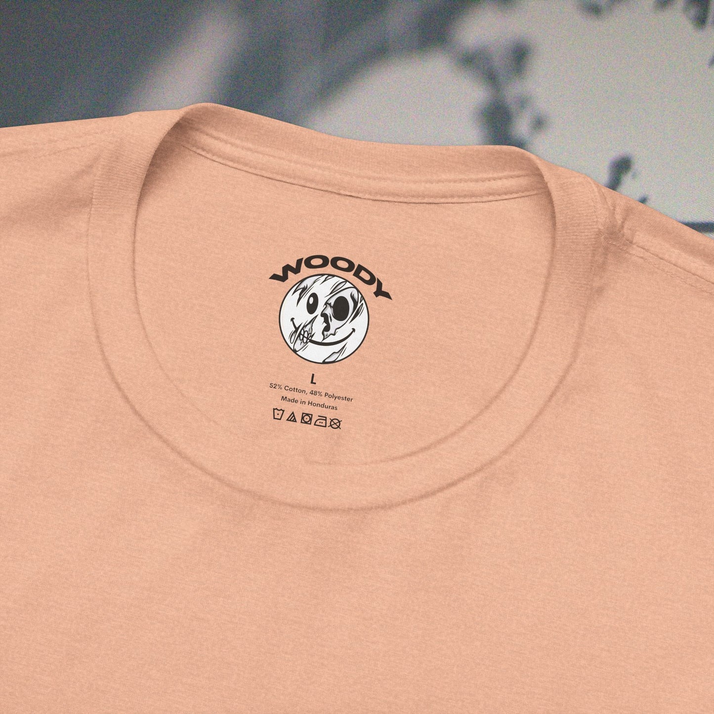 Woody Worldwide - Heather Peach - T-Shirt