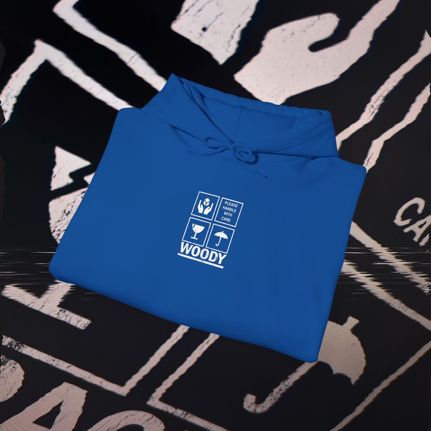 Fragile - Blue - Hoodie