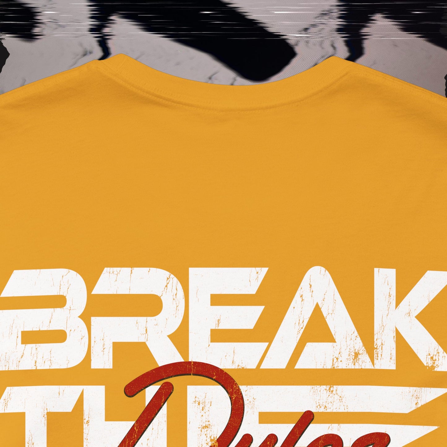 Break The Rules - Gold - T-Shirt