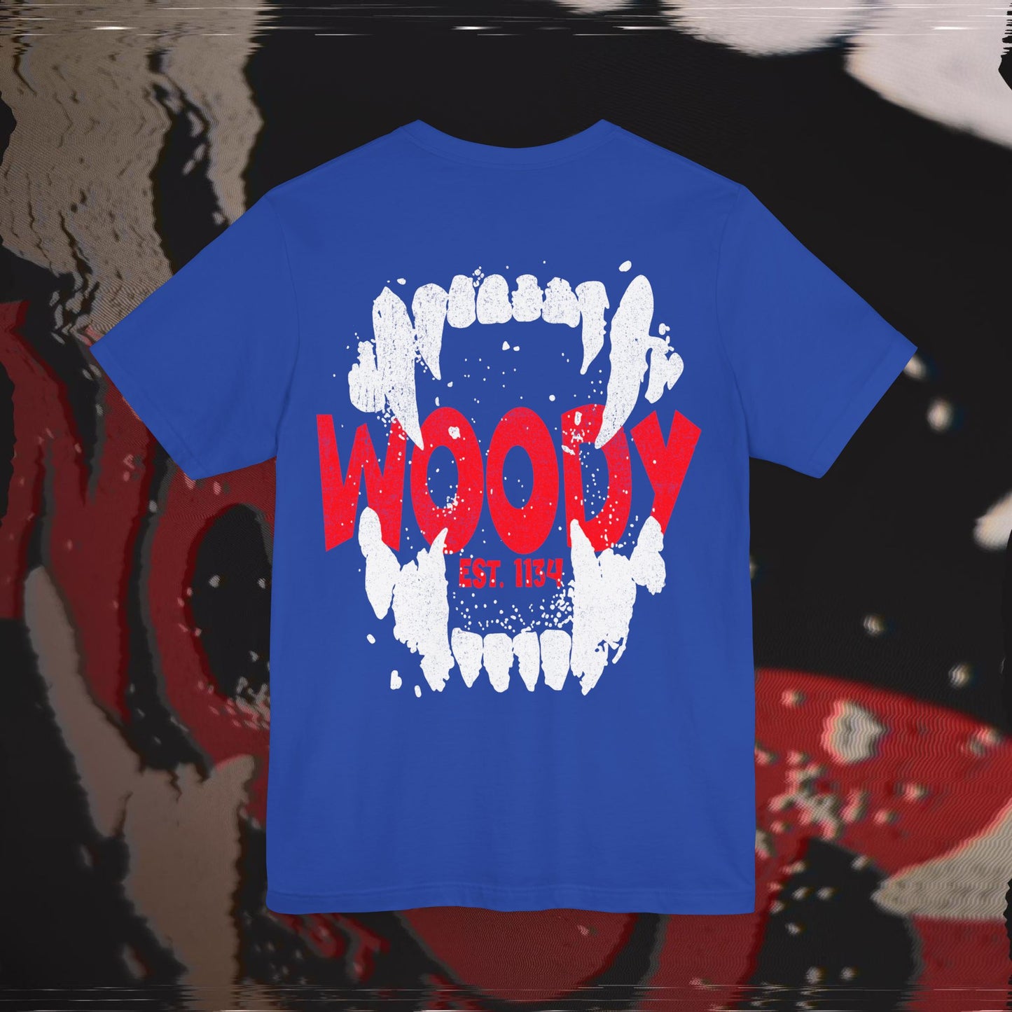 Bite Back - Blue - T-Shirt