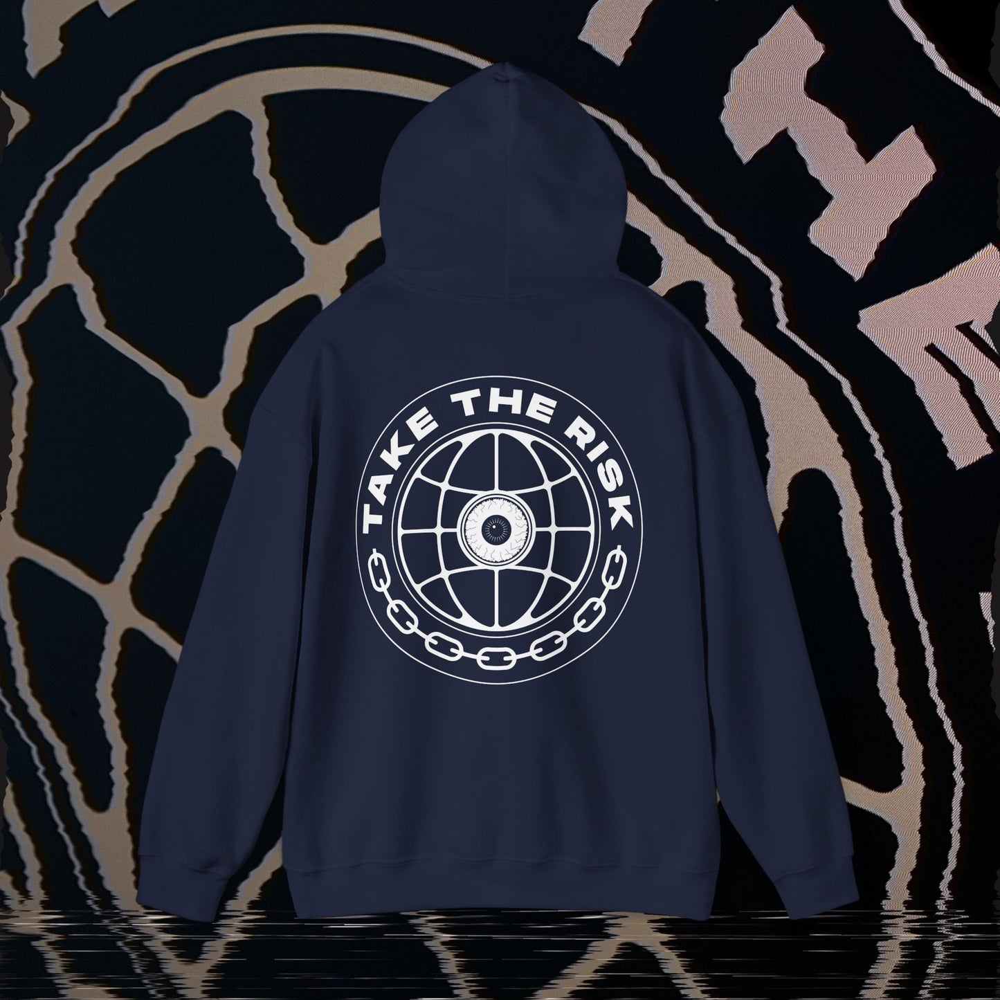 Take The Risk - Navy - Hoodie