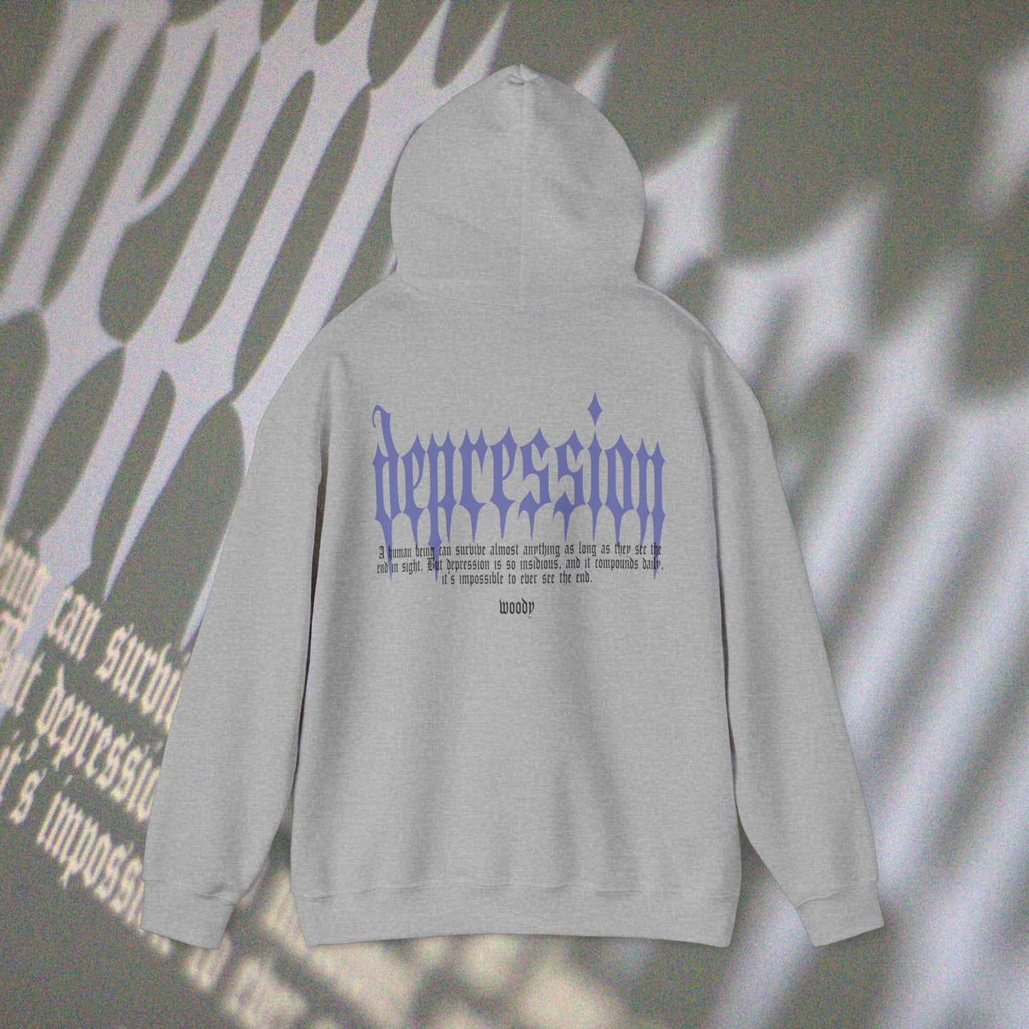 Depression - Sport Grey - Hoodie
