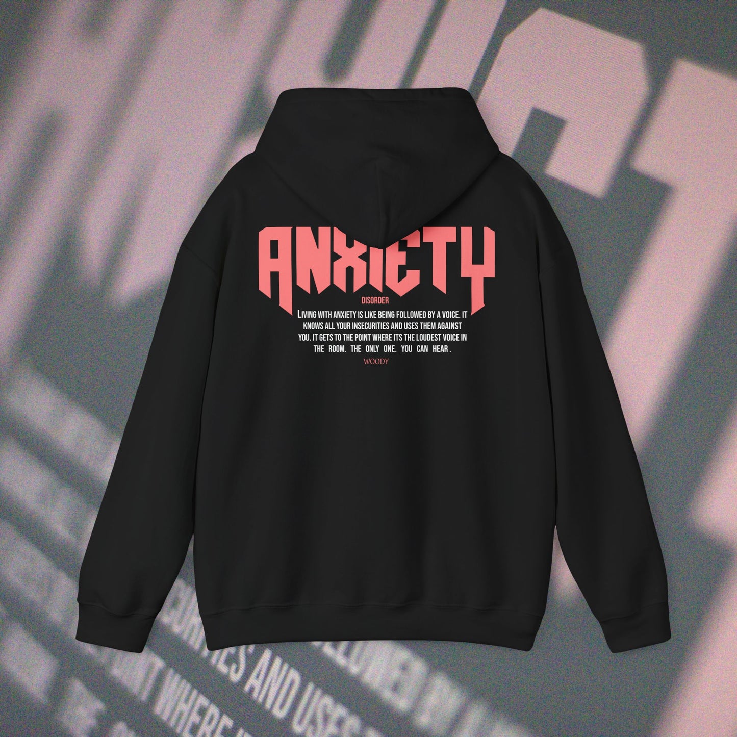 Anxiety - Black - Hoodie