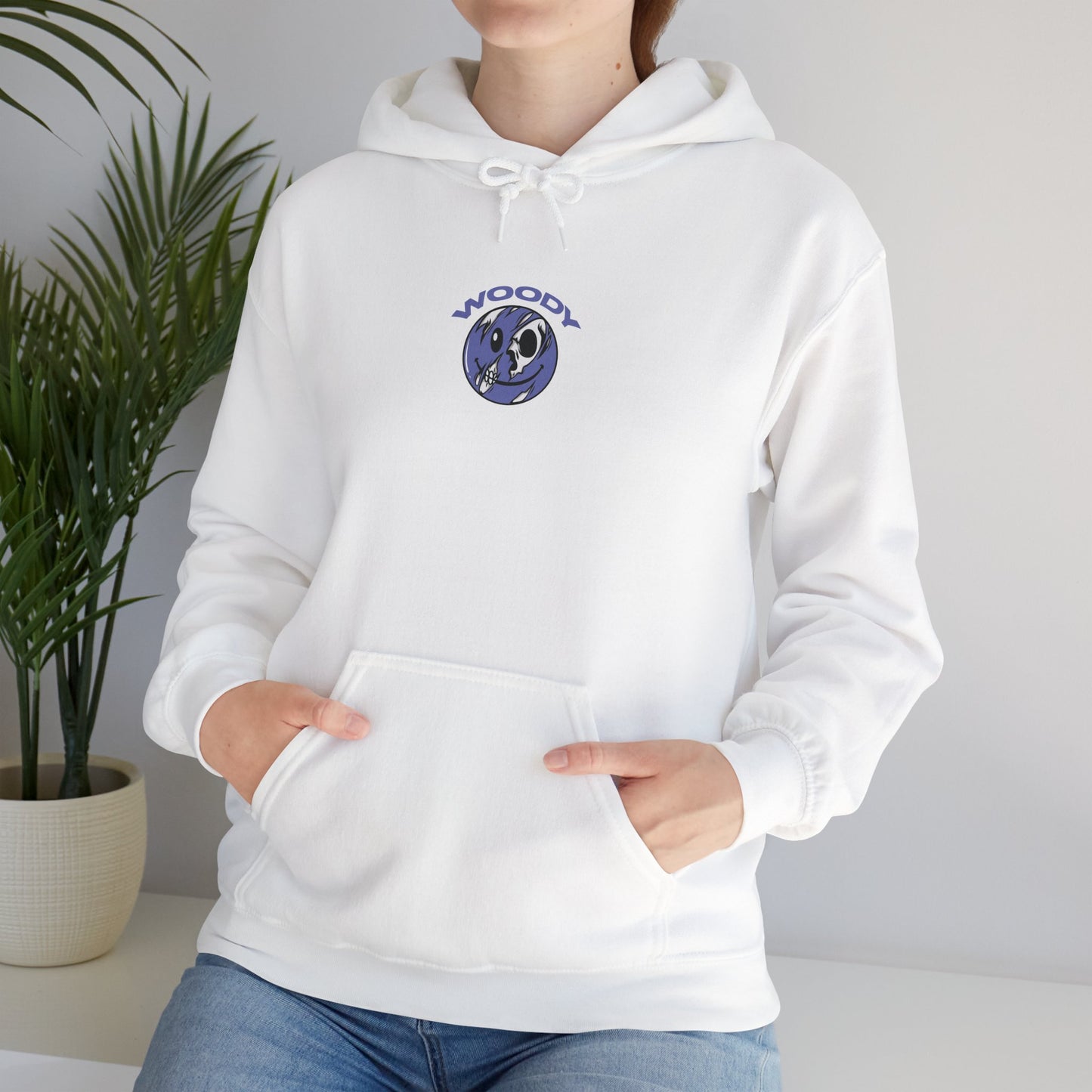 Depression - White - Hoodie