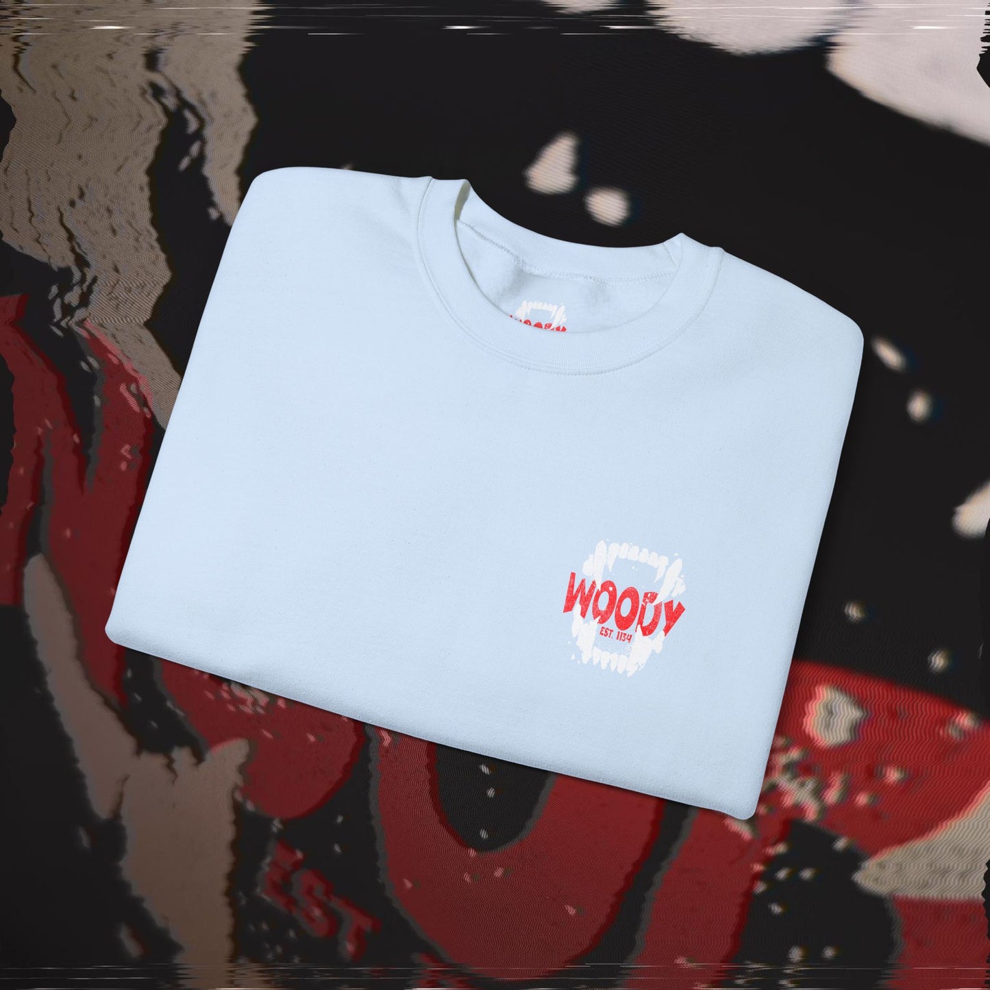 Bite Back - Light Blue - Crewneck