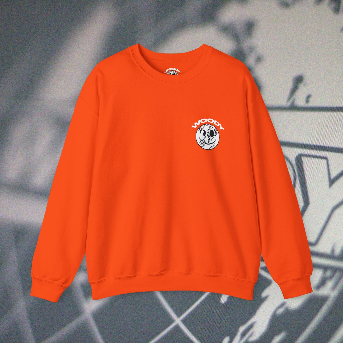 Woody Worldwide - Orange - Crewneck