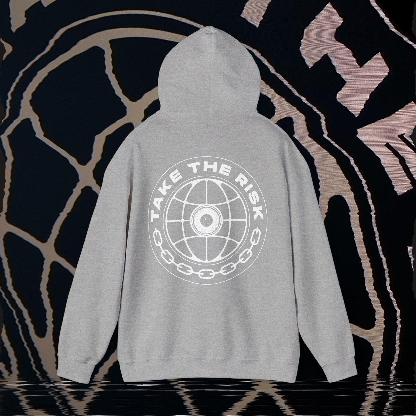 Take The Risk - Sport Grey - Hoodie