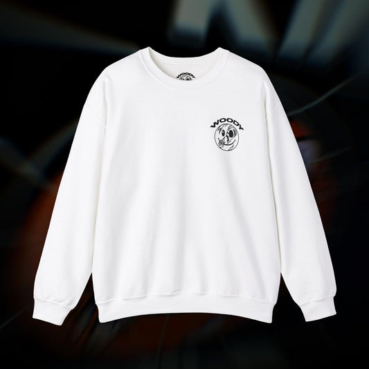 F**KING SMILE - White - Crewneck