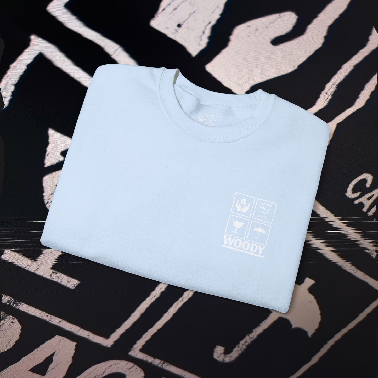 Fragile - Light Blue - Crewneck