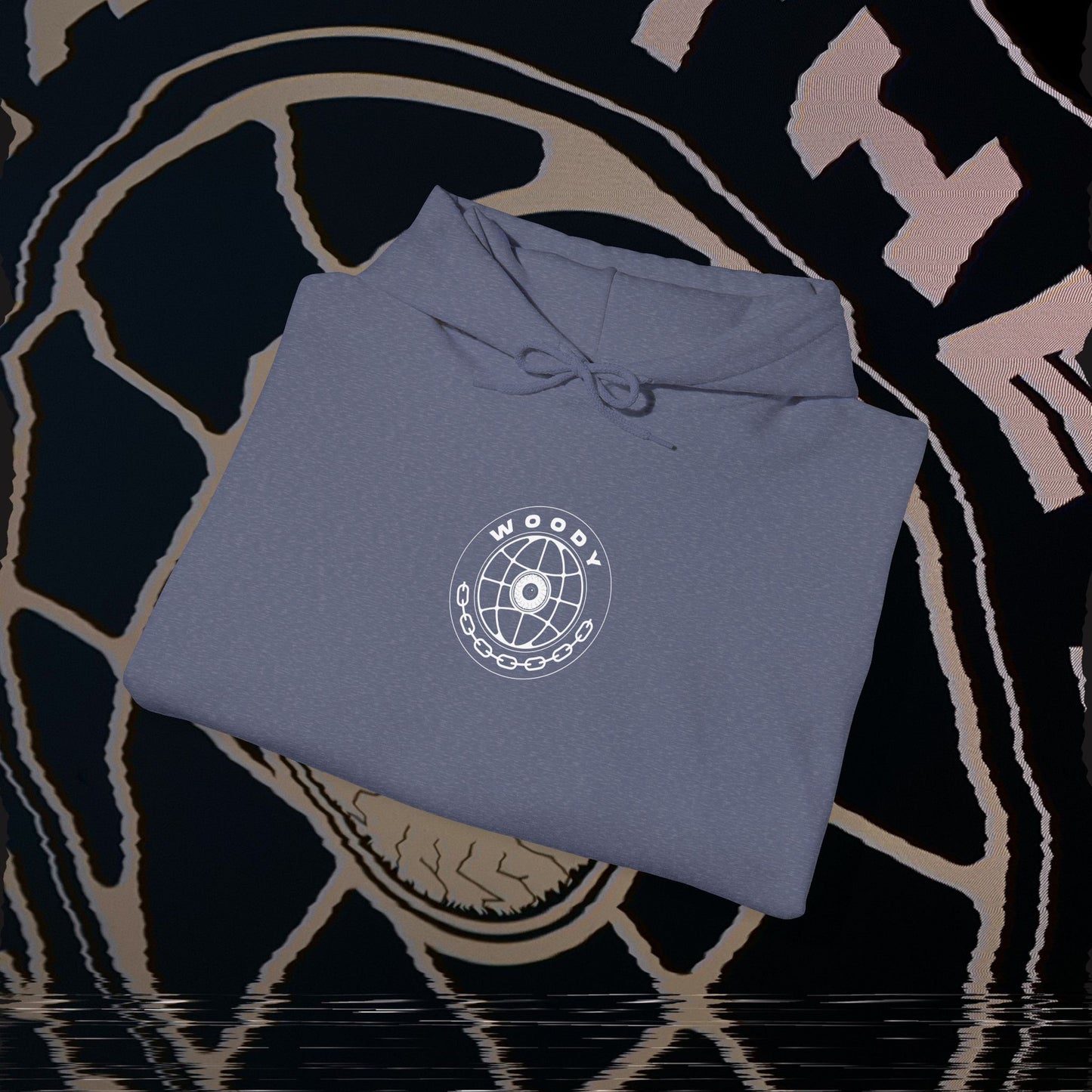Take The Risk - Heather Navy - Hoodie