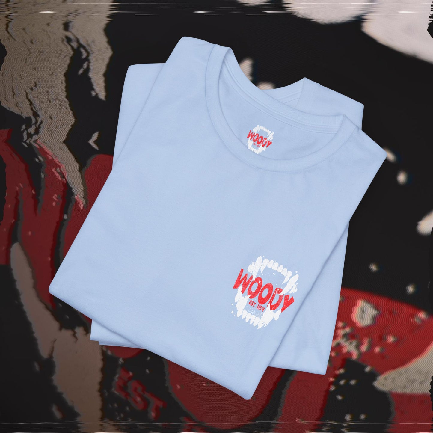 Bite Back - Light Blue - T-Shirt
