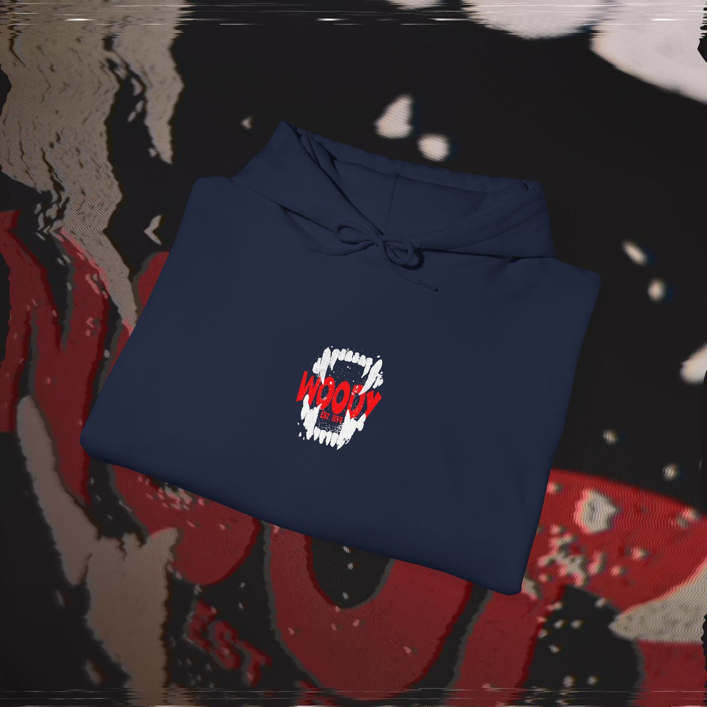 Bite Back - Navy - Hoodie