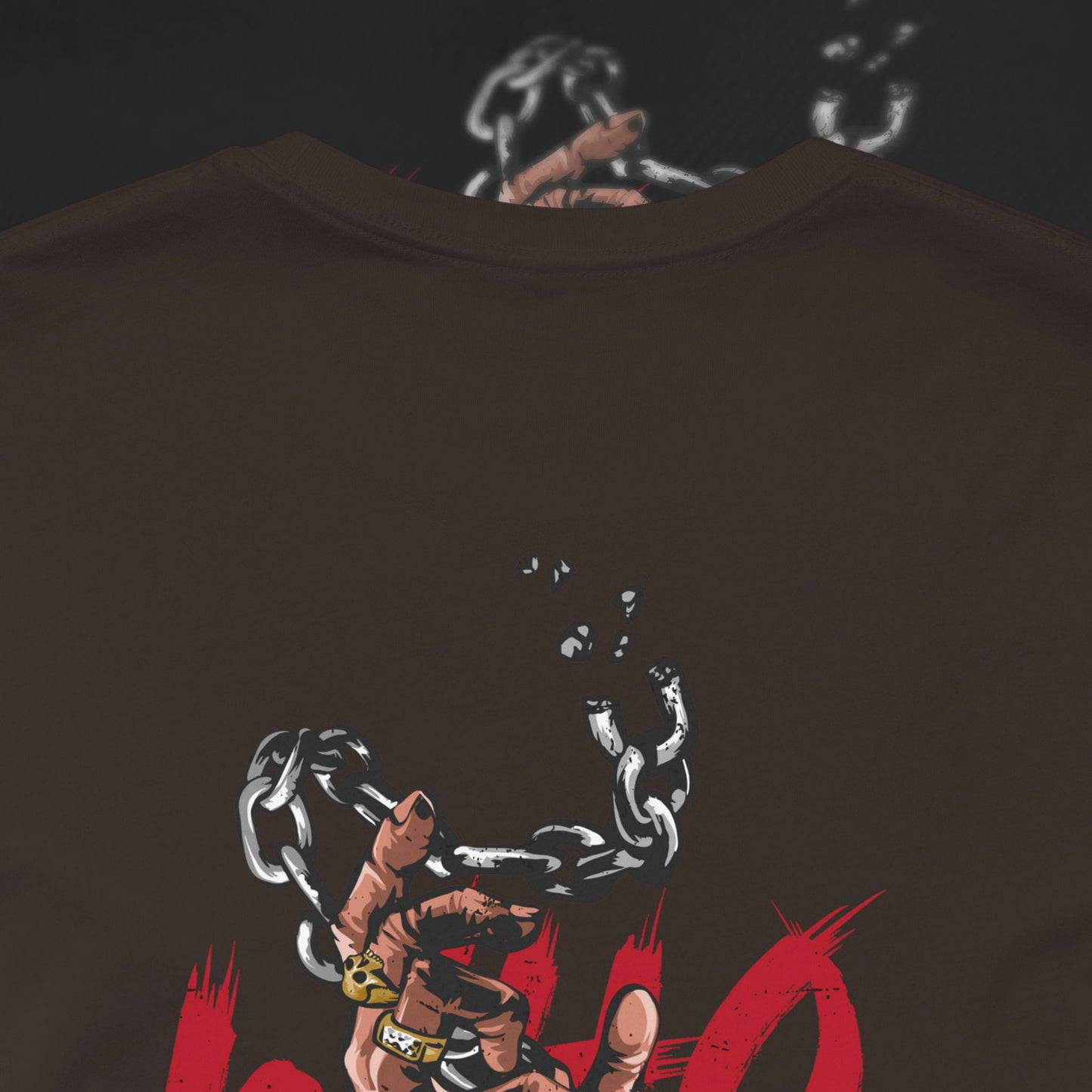 Who Cares - Brown - T-Shirt