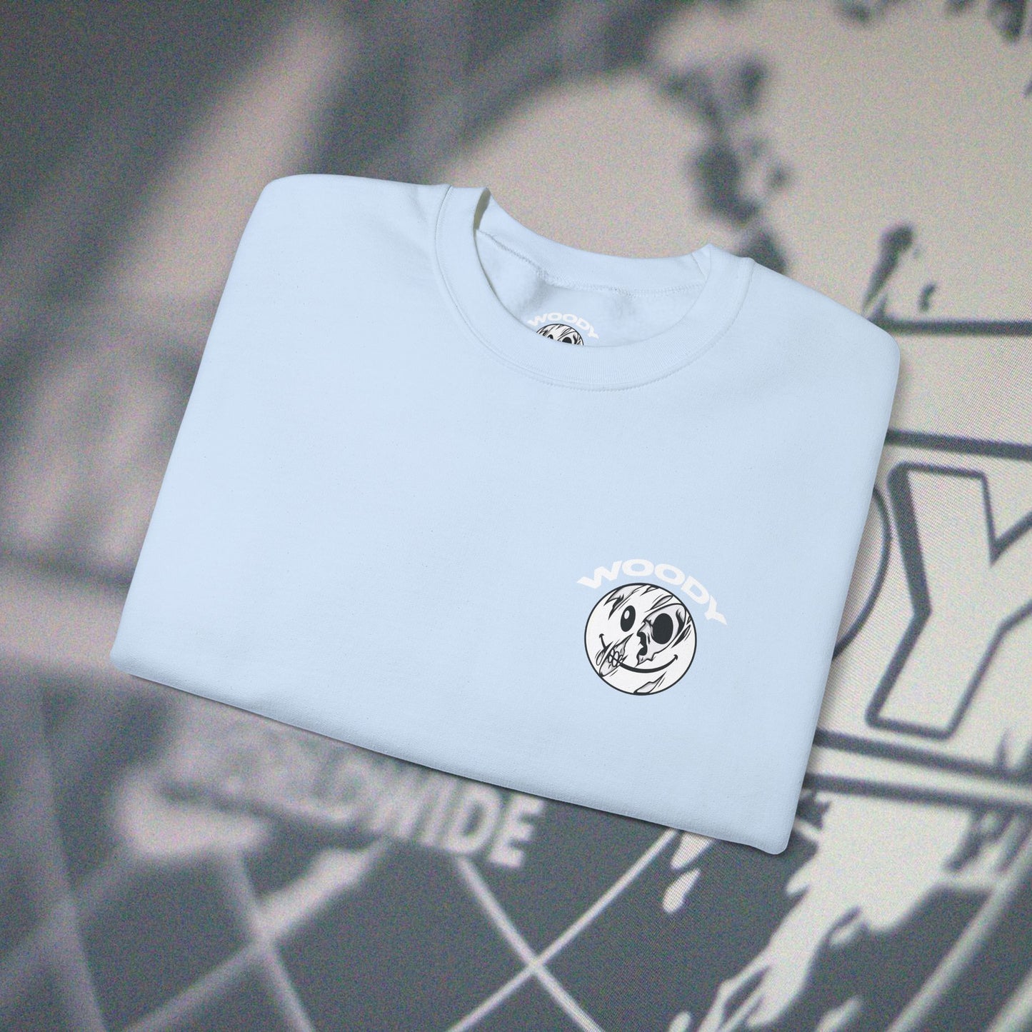 Woody Worldwide - Light Blue - Crewneck