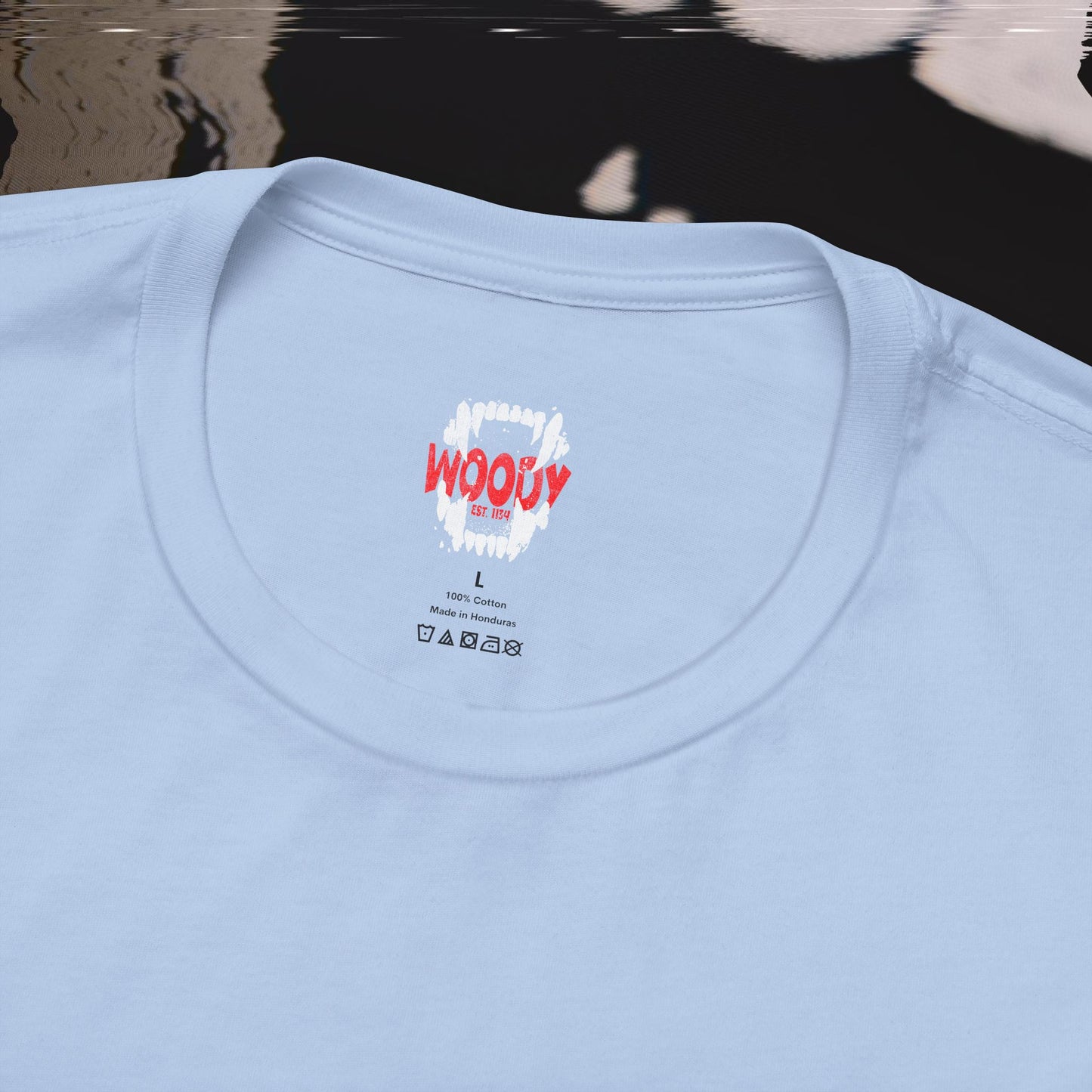 Bite Back - Light Blue - T-Shirt