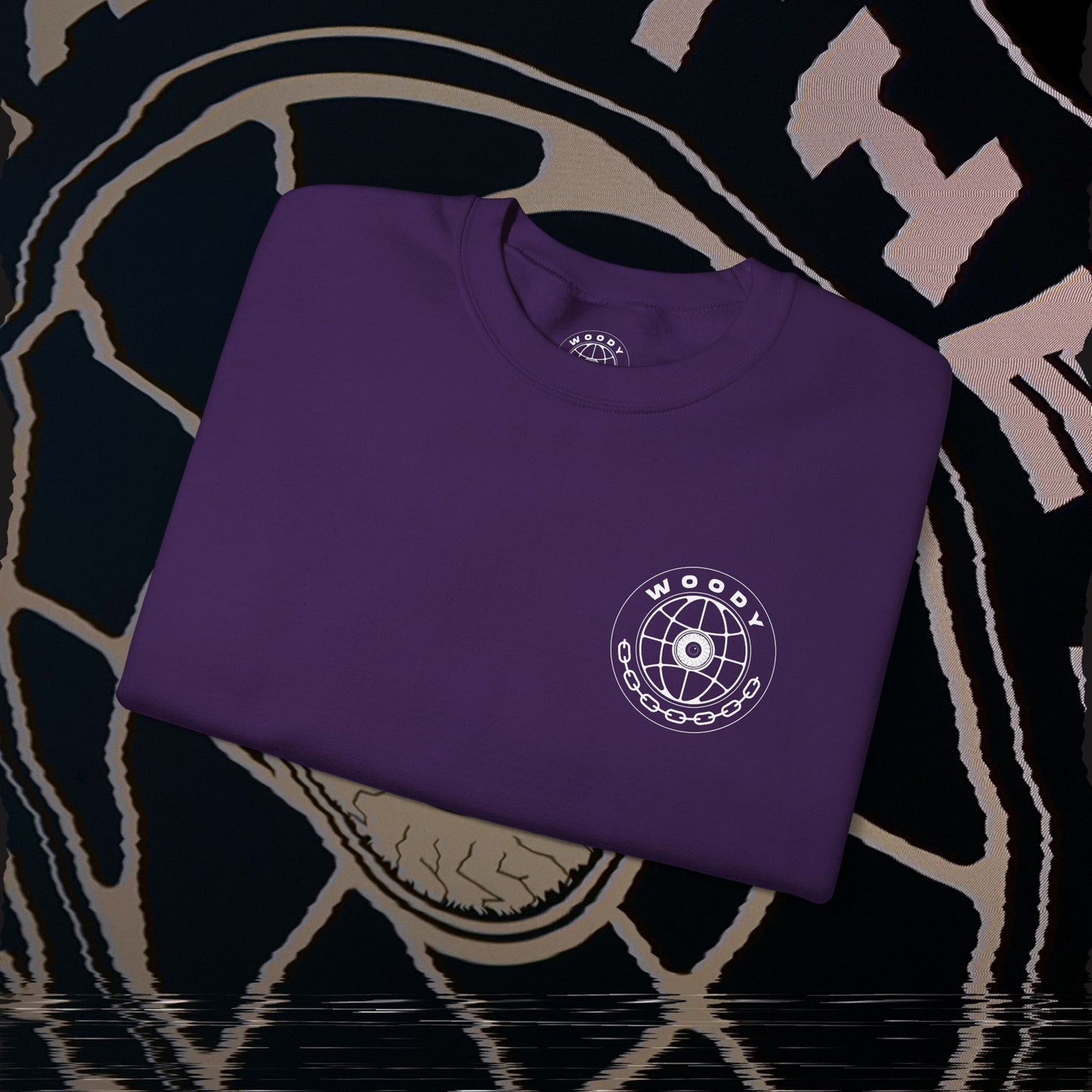 Take The Risk - Purple - Crewneck
