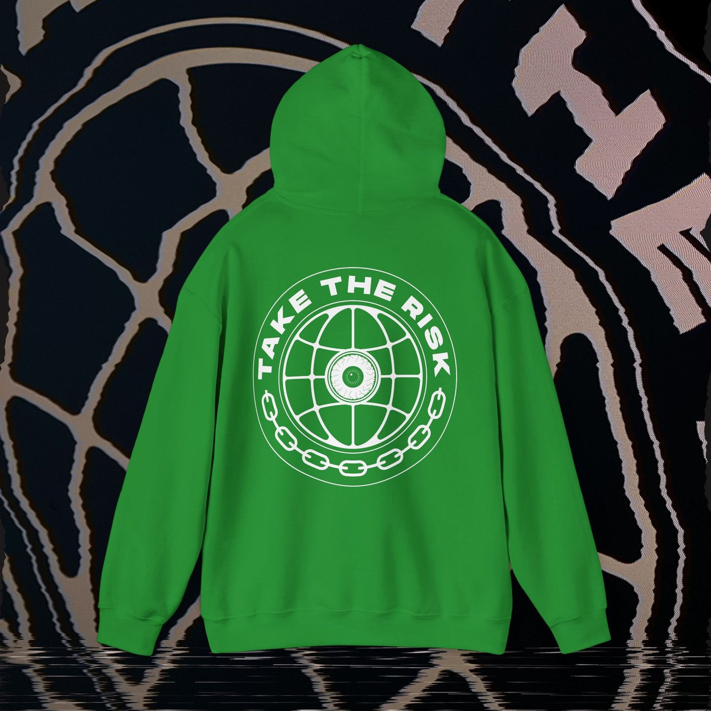 Take The Risk - Green - Hoodie