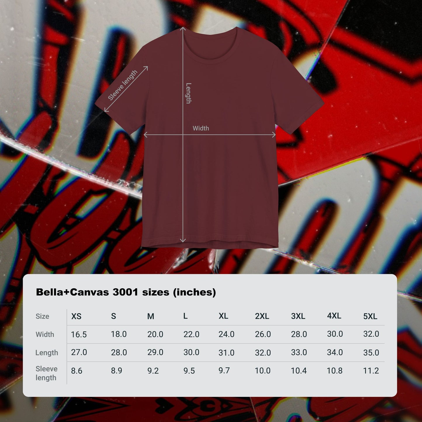 Bad Lovers - Maroon - T-Shirt