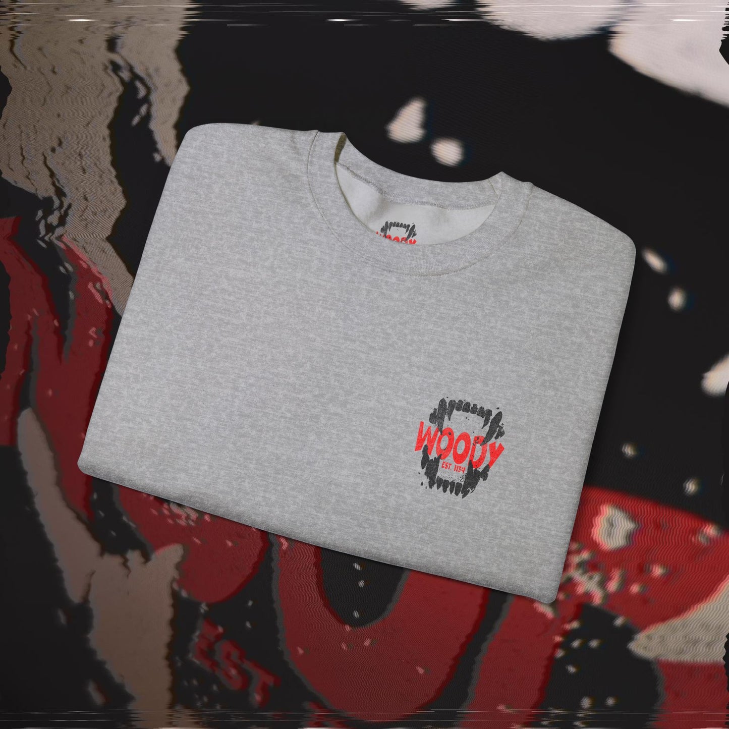 Bite Back - Sport Grey - Crewneck