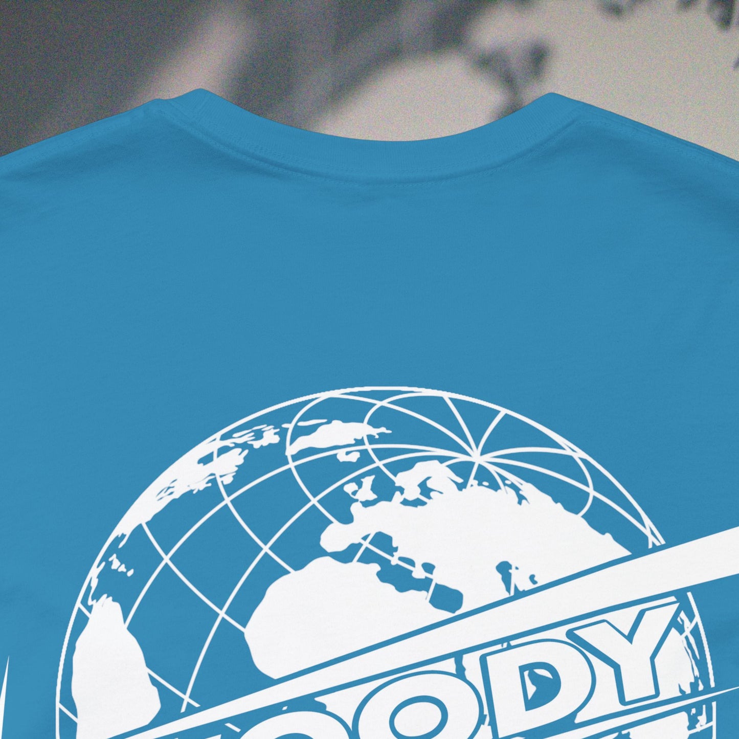 Woody Worldwide - Aqua - T-Shirt