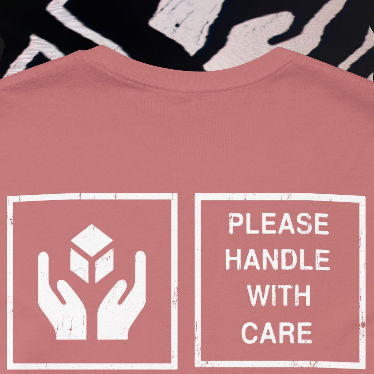 Fragile - Mauve - T-Shirt