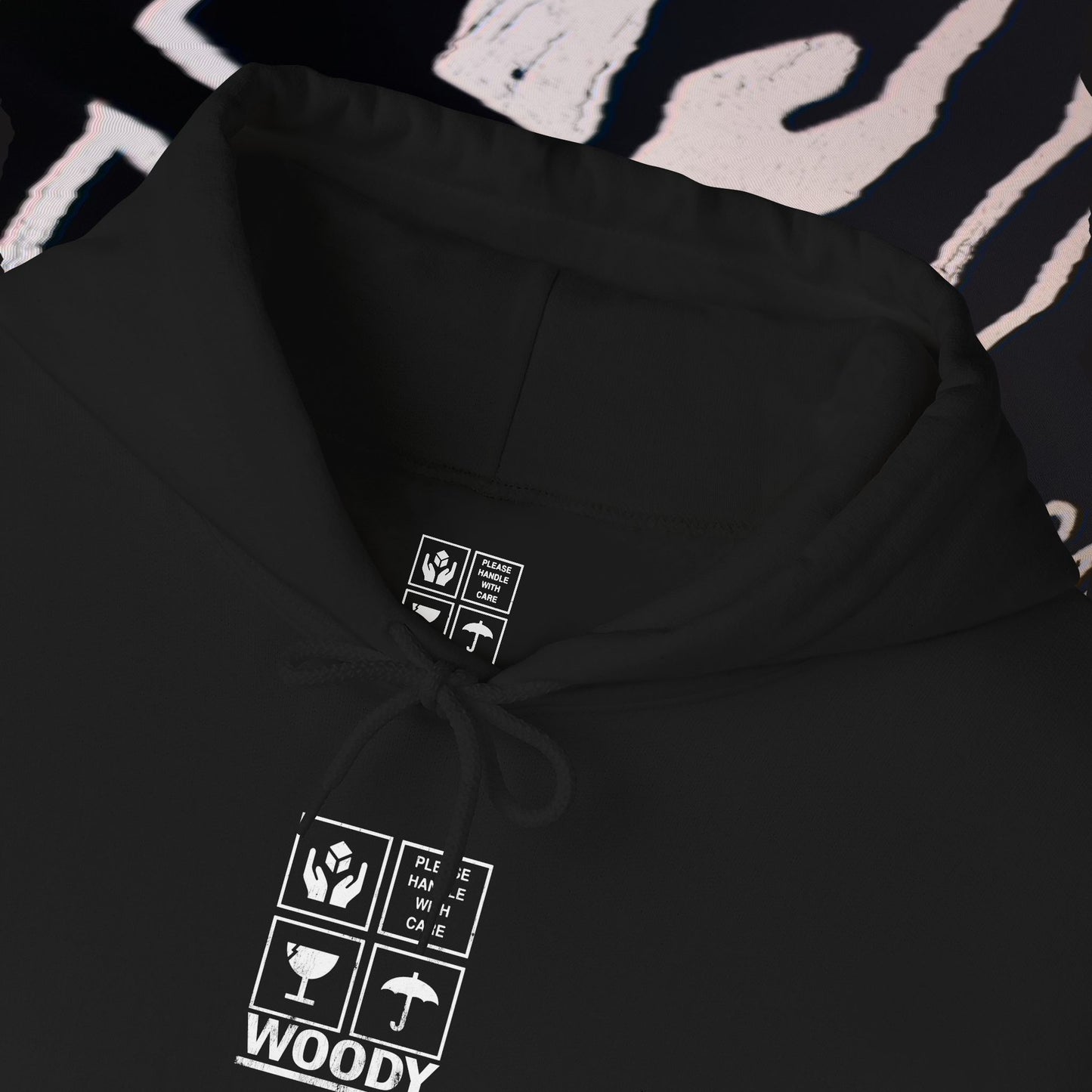 Fragile - Black - Hoodie