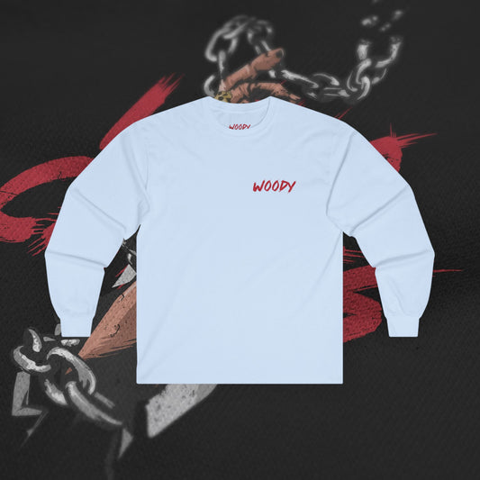 Who Cares - Light Blue - Long Sleeve