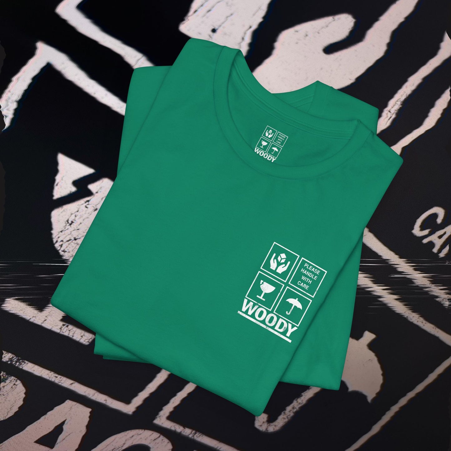 Fragile - Kelly Green - T-Shirt