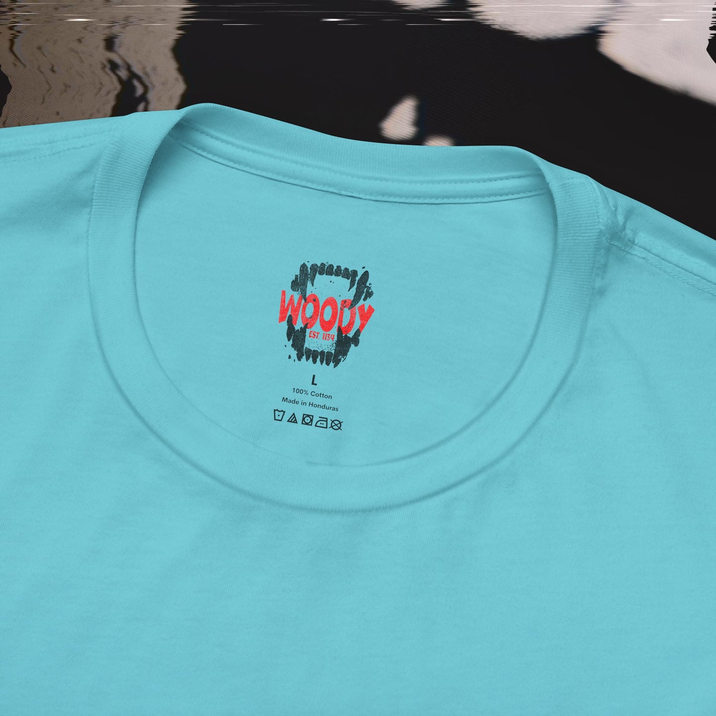 Bite Back - Turquoise - T-Shirt
