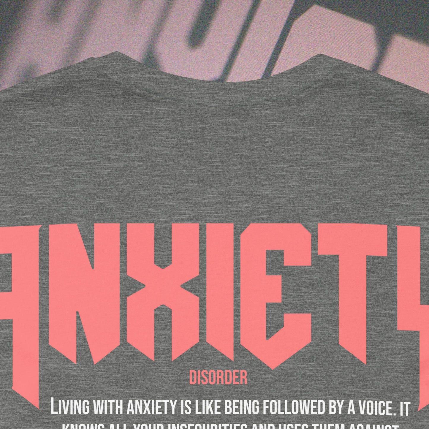 Anxiety - Deep Heather - T-Shirt